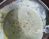 A picture of step 2 of Ranch vegetable idli chili.