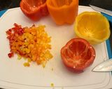 A picture of step 1 of Stuffed Peppers.
