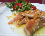 Foto del paso 3 de la receta: Salmonetes a la plancha con picada de almendra picante