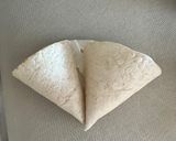 Foto do passo 2 de Pizza cone de wrap na air fryer