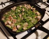 A picture of step 5 of Chicken Satay FODMAP.