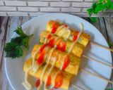 Foto langkah ke 7 dari resep Sosis telur /sostel tanpa cetakan.