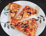 Magyaros házi pizza, ahogy a férjem szereti recept fázis 6 fotója