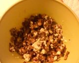 A picture of step 2 of Bacon wrapped stuffed Pork chops.
