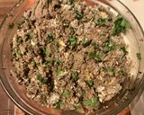 A picture of step 3 of California Farm Beef Liver Broth Cubes and Dumplings.