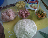 Foto del paso 5 de la receta: Tarta de pollo con verduras