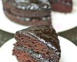 A picture of step 18 of Eggless Chocolate Ganache Cake.