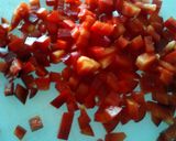 A picture of step 2 of Warm Rice & Olive Salad.