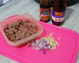 Foto langkah ke 1 dari resep Resep MPASI - Tumis Daging Giling Saus Tiram.