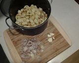 A picture of step 1 of Jill's Potato Salad.