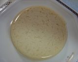 A picture of step 5 of Diet-Friendly Okara and Tofu Kanten Cheese Cake.