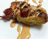 A picture of step 4 of Ham And Cheese Twisted Puff.
