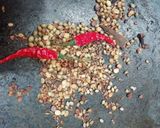 A picture of step 2 of Bisi Bele Bhat Powder.