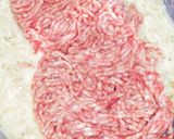 A picture of step 4 of Direct From a Former Steak Chef: The Golden Ratio for Hamburger Steak.