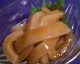 A picture of step 6 of Shio Kara (Salt Preserved Squid).