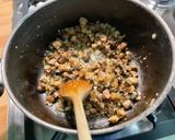 Une image de l'étape 11 de Pâtes Pipe Rigate au saumon et champignons.