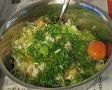 A picture of step 1 of Superb! Pork and Egg Okonomiyaki.