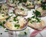 A picture of step 4 of Sublime Baked Manila Clams with Garlic Butter.