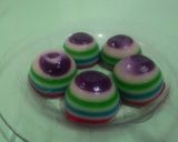 Foto langkah ke 11 dari resep Kue Lapis disco Tapioka 💃🎶.