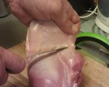 A picture of step 2 of Turkey legs, many variants!!!.