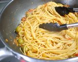 A picture of step 5 of My Easy Spaghetti alla Puttanesca.