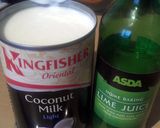 A picture of step 3 of Vickys Coconut Flour Victoria Sandwich Cake, GF DF EF SF NF.