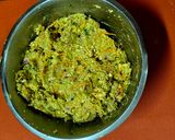 A picture of step 3 of Paneer lauki kebab.