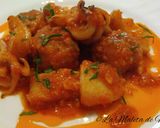 Foto del paso 16 de la receta Sepia con albóndigas