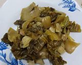 Foto langkah ke 6 dari resep Sayur Asin Tulang Ayam.