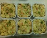 Foto langkah ke 5 dari resep Mac Tuna Melted Cheese Schotel - Makaroni Skotel isi Keju Tuna.
