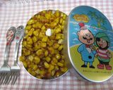 A picture of step 6 of Roast Corn Rice with Canned Corn.