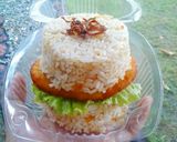Foto langkah ke 6 dari resep Burnas a.k.a Burger Nasi Goreng.