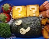 A picture of step 8 of Super Mario Toad (Kinopio) For Charaben (Decorative Bentos).