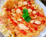 Foto langkah ke 4 dari resep Telur dadar makaroni keju.