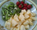 Foto langkah ke 2 dari resep Salbu(salad buah).