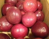 A picture of step 1 of Passion Fruit Syrup.