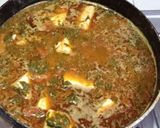 A picture of step 6 of Paneer Chaman.