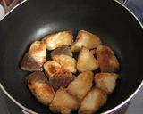 A picture of step 4 of Suburi ~ Amberjack with Sweet Vinegar Ankake Sauce ~.