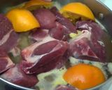 A picture of step 3 of Carnitas.