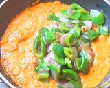 A picture of step 9 of Rich & Creamy Onion Capsicum masala.