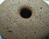 Foto langkah ke 14 dari resep Chocolate Chiffon Cake.