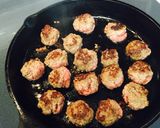 A picture of step 7 of Mexican Meatball Soup.