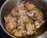 Foto del paso 1 de la receta: Zorzales con arroz