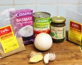 Une image de l'étape 1 de Riz basmati sauce bissap.