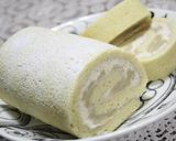 A picture of step 12 of Mont Blanc Roll Cake.