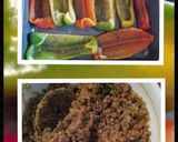 A picture of step 4 of AMIEs PEPERONI AMMOLLICATI(Peppers Stuffed w/Breadcrumbs & Parsley).