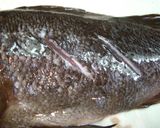 A picture of step 5 of Preparing Simmered Black Rockfish.