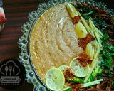 A picture of step 5 of Dehli style Haleem/Daleem.
