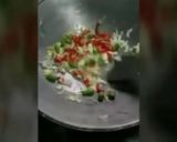 Foto langkah ke 2 dari resep Nasi Terong crispy saus petai (LLA).