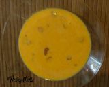 A picture of step 6 of Carrot payasam.